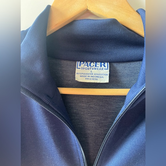 Pacer Sportswear Men’s Zip Up Track Jacket Size Large - Picture 3 of 5